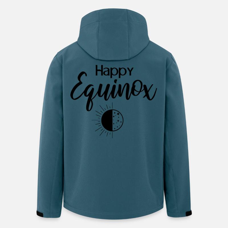 Happy Equinox Easter Ostara Spring Equinox - Men’s Recycled Softshell Jacket by Stanley/Stella - stargazer