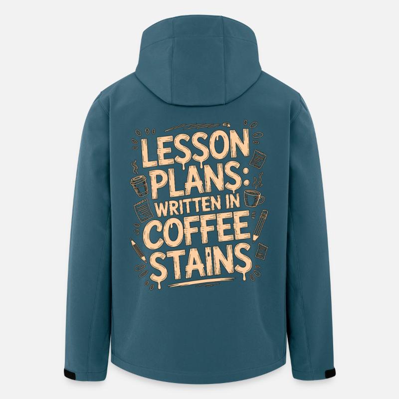Elementary Teacher Lesson Plans Primary Teacher - Recycelte Männer Softshell-Jacke von Stanley/Stella - Dunkles Petrol
