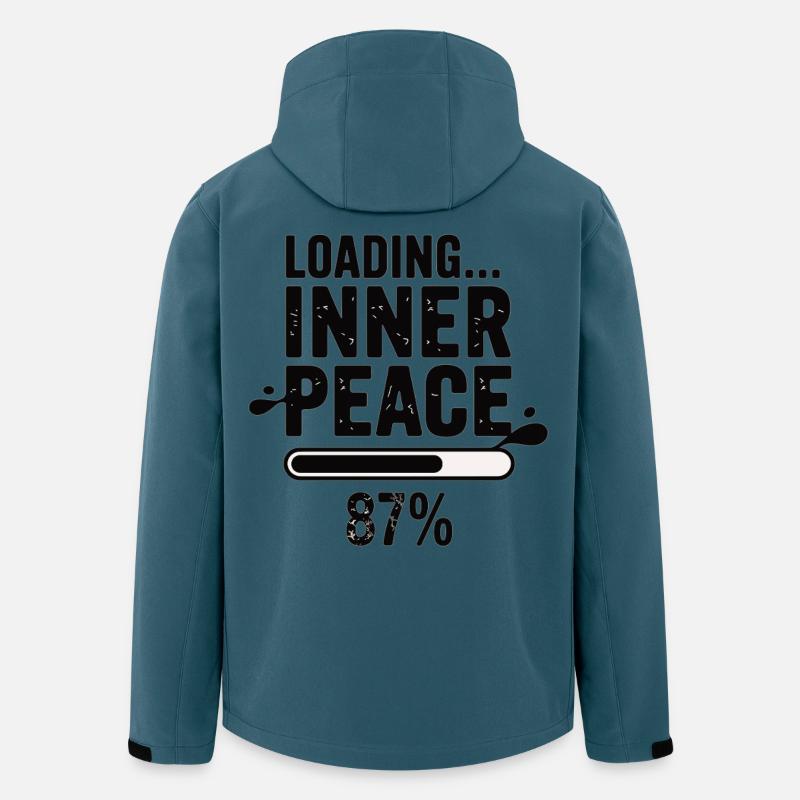 Loading Inner Peace 87 Prozent - Recycelte Männer Softshell-Jacke von Stanley/Stella - Dunkles Petrol