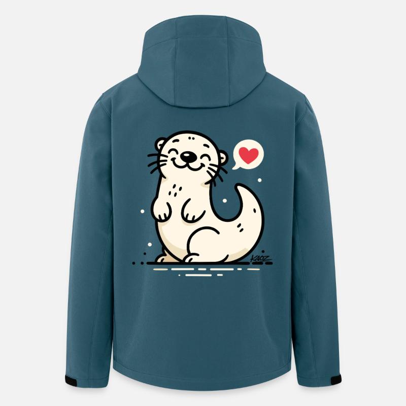 Heartlit Seal Charm - Men’s Recycled Softshell Jacket by Stanley/Stella - stargazer