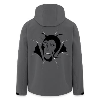 Diable / Teufel - Veste softshell homme en polyester recyclé Stanley/Stella -  - Dos - AI Model Male 185 light (185cm)