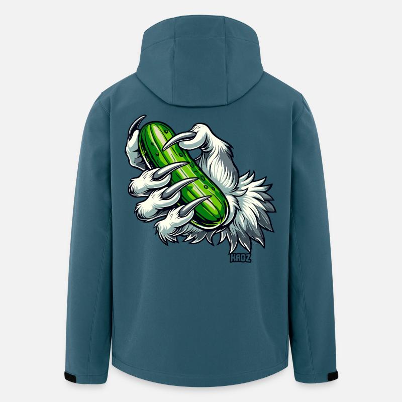 Furry Claw Cucumber Grasp - Men’s Recycled Softshell Jacket by Stanley/Stella - stargazer