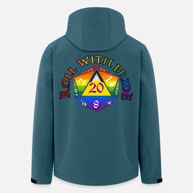 Roll with PRIDE! - Men’s Recycled Softshell Jacket by Stanley/Stella - stargazer