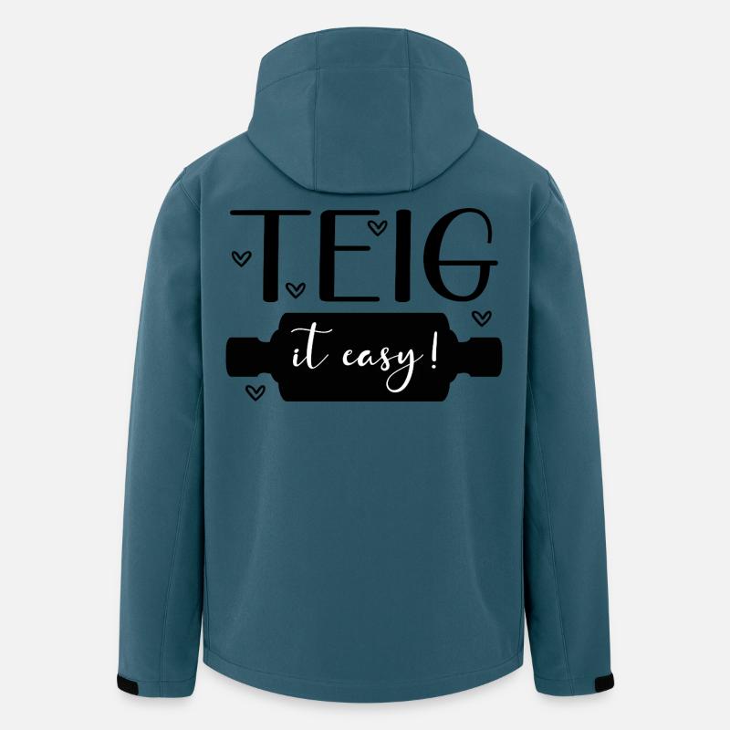 Baking Dough Roll - Men’s Recycled Softshell Jacket by Stanley/Stella - stargazer