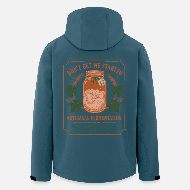 sourdough Bread Baking Baker Sourdough Starter - Men’s Recycled Softshell Jacket by Stanley/Stella - stargazer