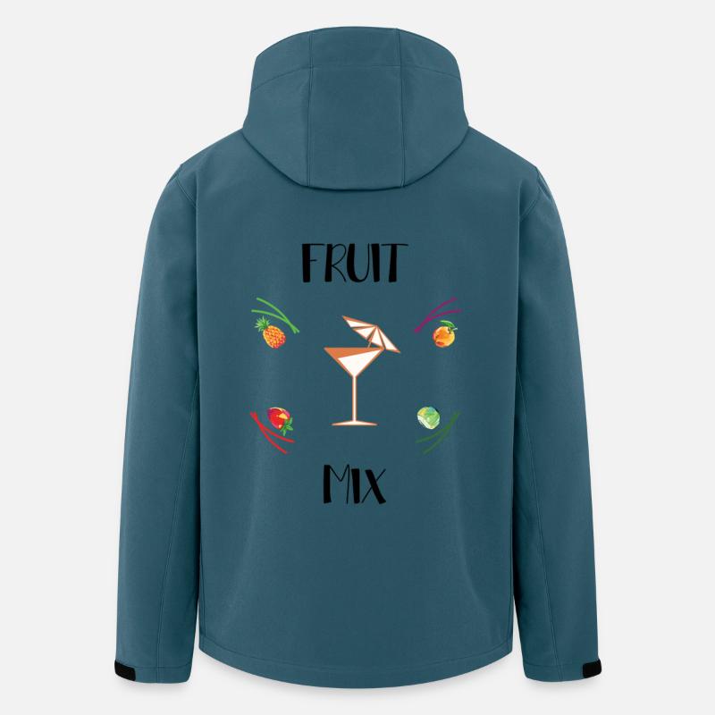 fruit mix - Recycelte Männer Softshell-Jacke von Stanley/Stella - Dunkles Petrol