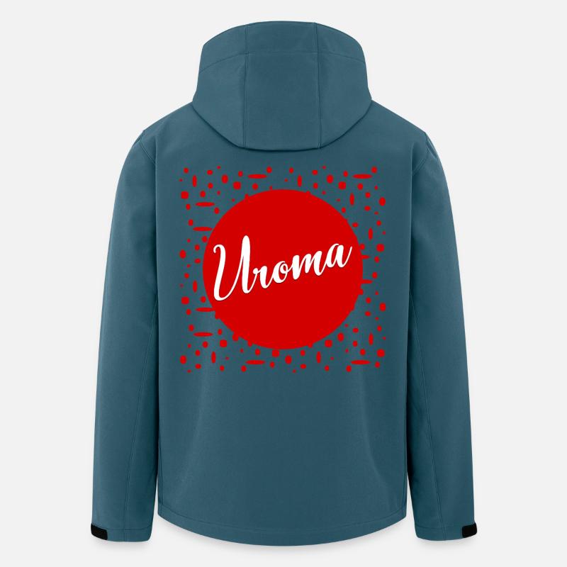 Annonce du bébé à l’arrière-grand-mère - Veste softshell homme en polyester recyclé Stanley/Stella - bleu pétrole foncé