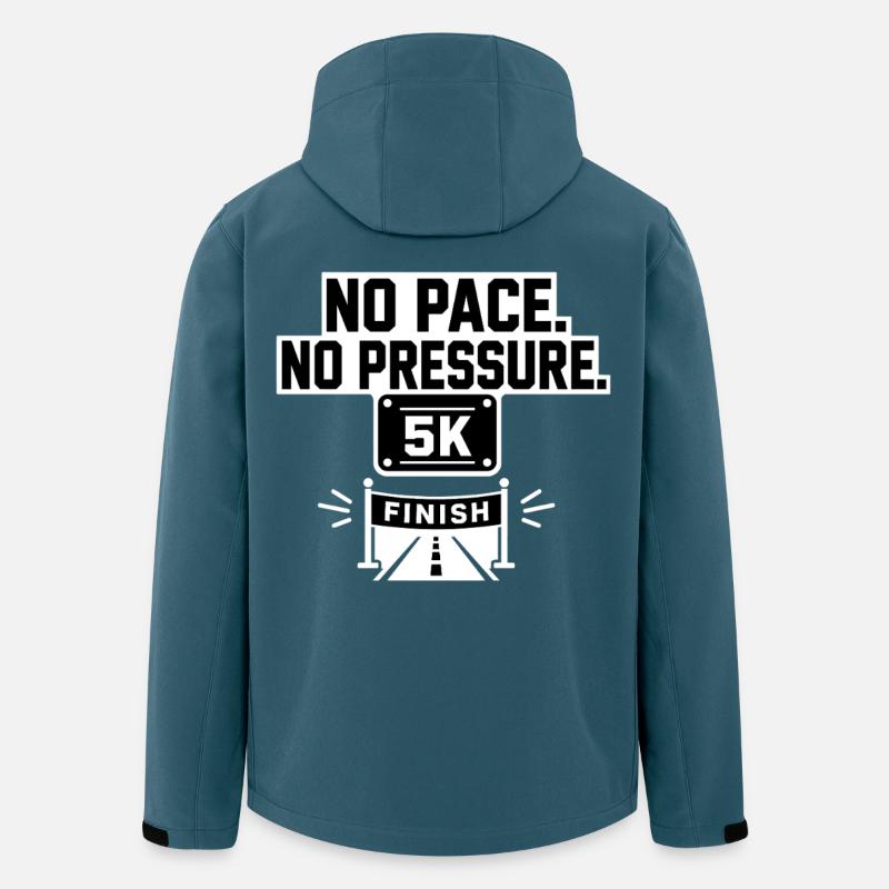 No Pace 5K - Men’s Recycled Softshell Jacket by Stanley/Stella - stargazer