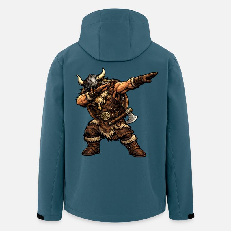 Dabbing Vikings - Men’s Recycled Softshell Jacket by Stanley/Stella - stargazer