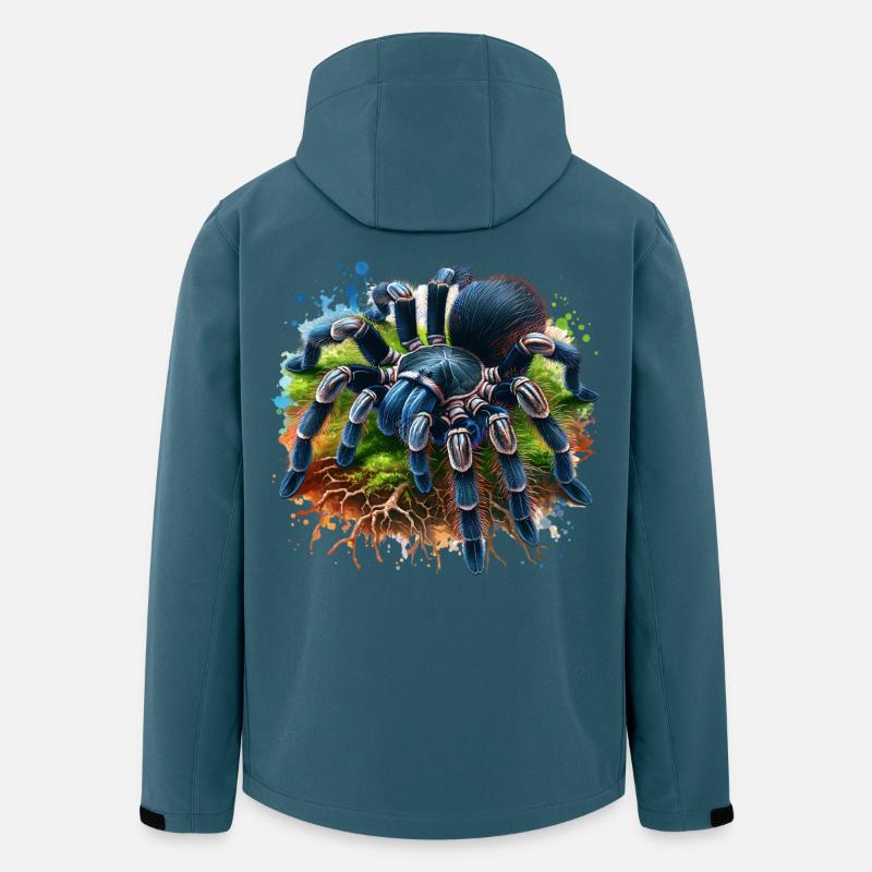 Black Tarantula Gift - Men’s Recycled Softshell Jacket by Stanley/Stella - stargazer