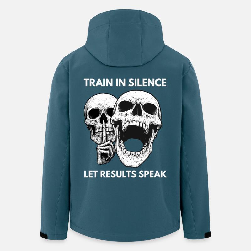 Silent training, loud results - Men’s Recycled Softshell Jacket by Stanley/Stella - stargazer