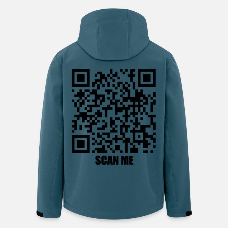 Quote Message – Let’s Fly Together - Recycelte Männer Softshell-Jacke von Stanley/Stella - Dunkles Petrol