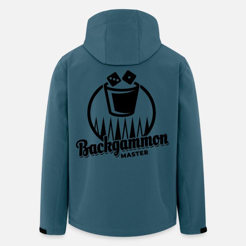 Backgammon Master | Board Game | Gift - Men’s Recycled Softshell Jacket by Stanley/Stella - stargazer