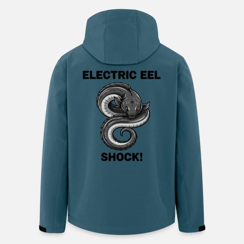 Electric Eel Shock Eel - Men’s Recycled Softshell Jacket by Stanley/Stella - stargazer