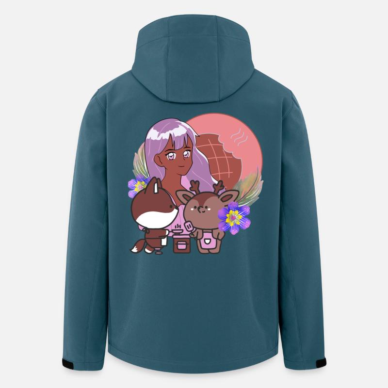 Kawaii Kitchen & Magical Prosthetic - Men’s Recycled Softshell Jacket by Stanley/Stella - stargazer