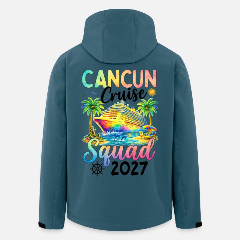 Cancun Cruise Squad 2027 - Men’s Recycled Softshell Jacket by Stanley/Stella - stargazer