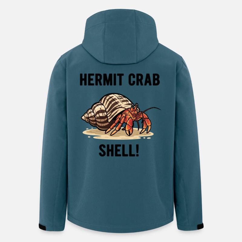 Bernard-l'ermite Shell Hermit Crab - Men’s Recycled Softshell Jacket by Stanley/Stella - stargazer