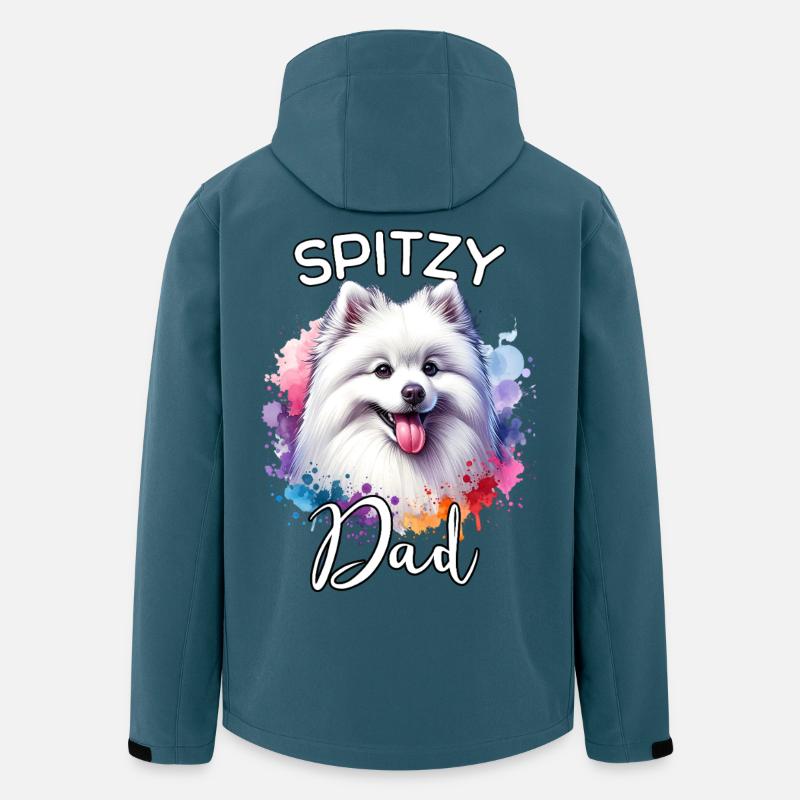 Spitz Dad - Men’s Recycled Softshell Jacket by Stanley/Stella - stargazer