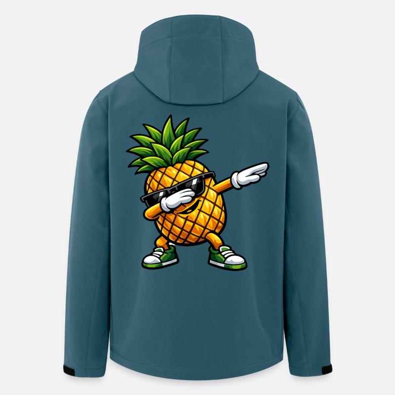 Dabbing pineapple - Men’s Recycled Softshell Jacket by Stanley/Stella - stargazer