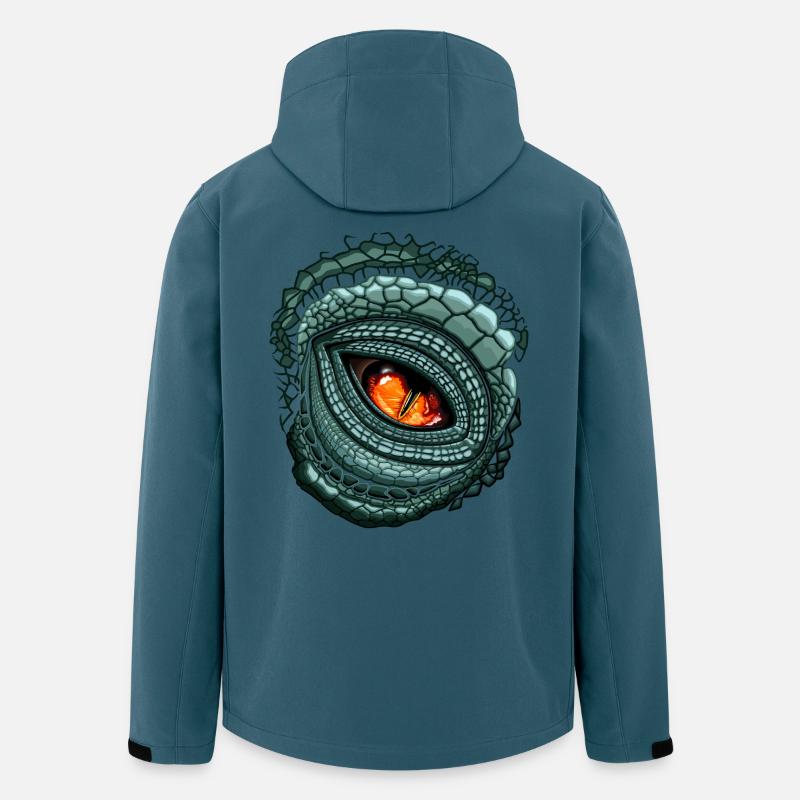 Primal Eye Predator - Men’s Recycled Softshell Jacket by Stanley/Stella - stargazer