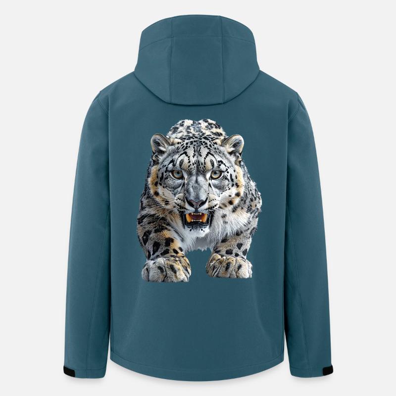 Snow leopard - Men’s Recycled Softshell Jacket by Stanley/Stella - stargazer