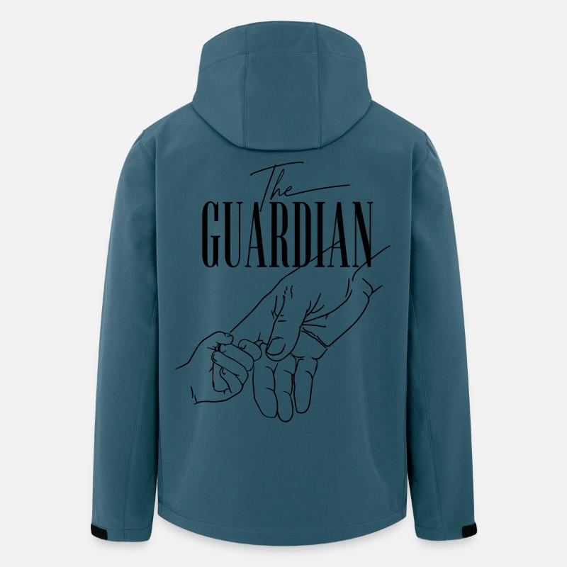 THE GUARDIAN - Recycelte Männer Softshell-Jacke von Stanley/Stella - Dunkles Petrol