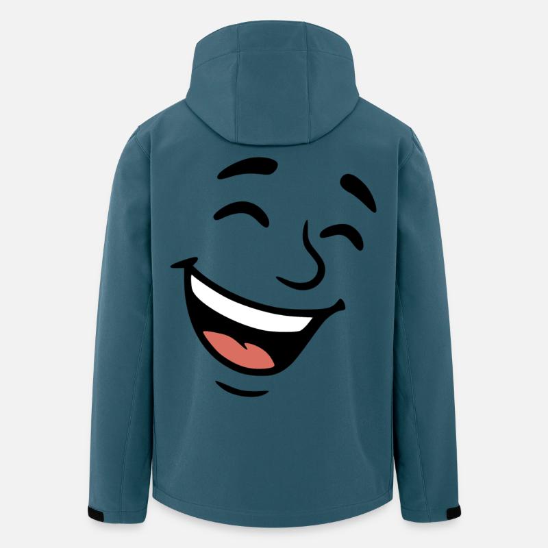 Rire - Veste softshell homme en polyester recyclé Stanley/Stella - bleu pétrole foncé