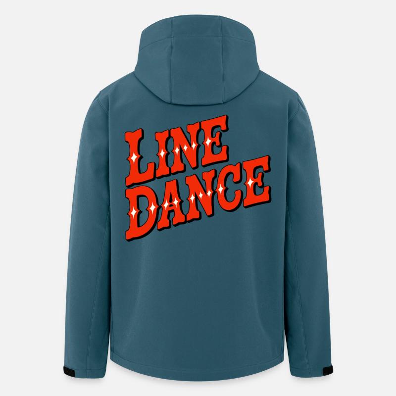 Line Dance Vibes - Men’s Recycled Softshell Jacket by Stanley/Stella - stargazer