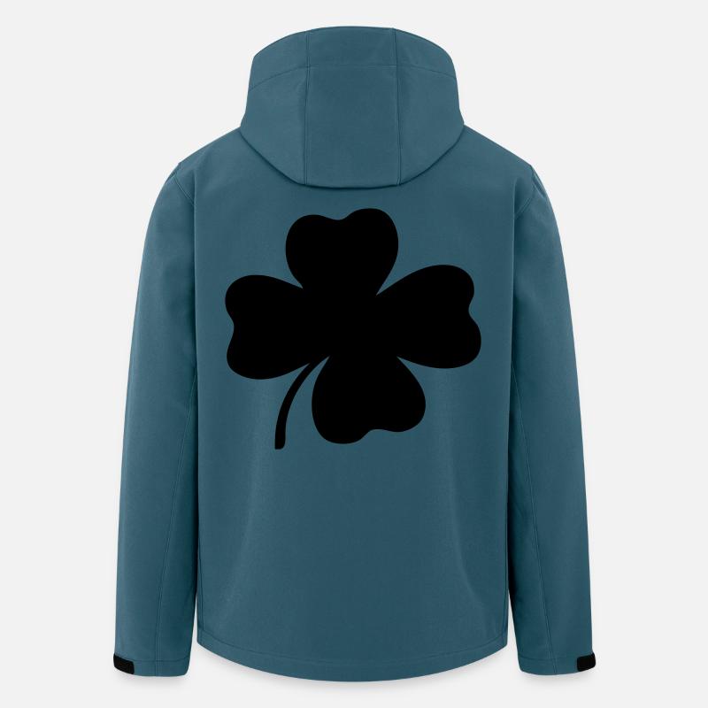 Four-leaf clover - Men’s Recycled Softshell Jacket by Stanley/Stella - stargazer
