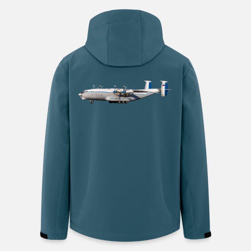 An-22 Antei - Recycelte Männer Softshell-Jacke von Stanley/Stella - Dunkles Petrol