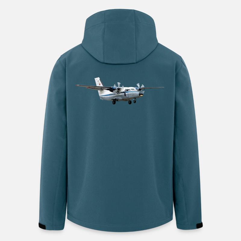 L-410 - Recycelte Männer Softshell-Jacke von Stanley/Stella - Dunkles Petrol