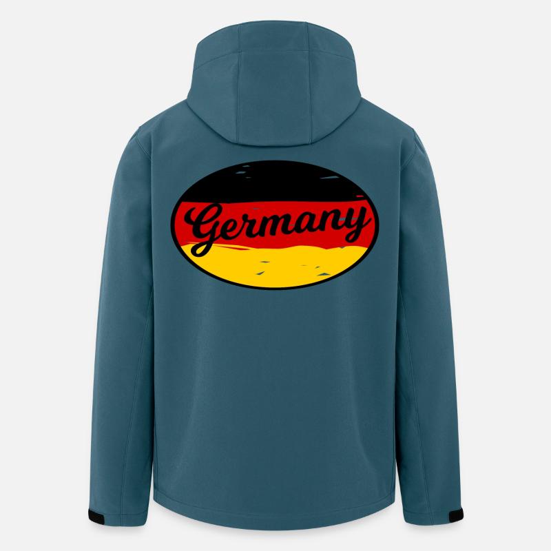 Bumper sticker Germany - Men’s Recycled Softshell Jacket by Stanley/Stella - stargazer