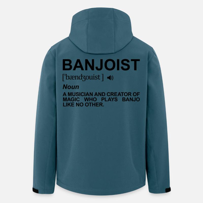Banjospieler Bedeutung - Recycelte Männer Softshell-Jacke von Stanley/Stella - Dunkles Petrol