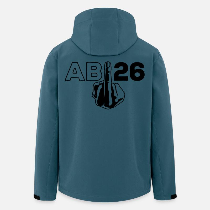 ABI 2026 Middle Finger Abitur - Gift - Men’s Recycled Softshell Jacket by Stanley/Stella - stargazer