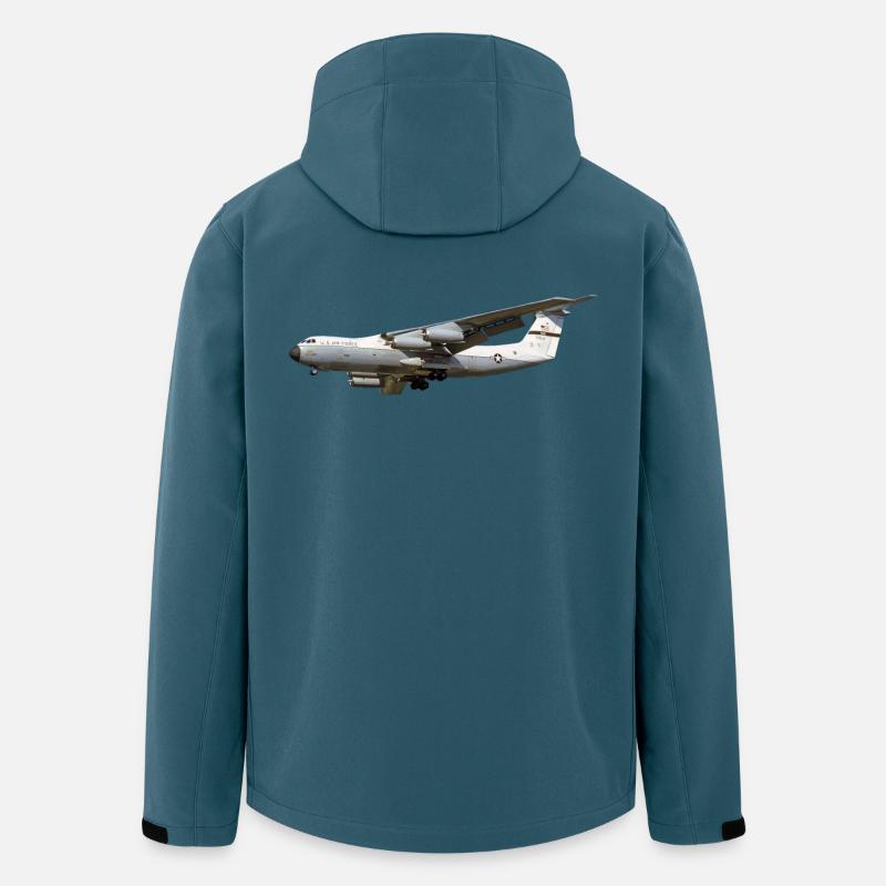 C-141 - Recycelte Männer Softshell-Jacke von Stanley/Stella - Dunkles Petrol