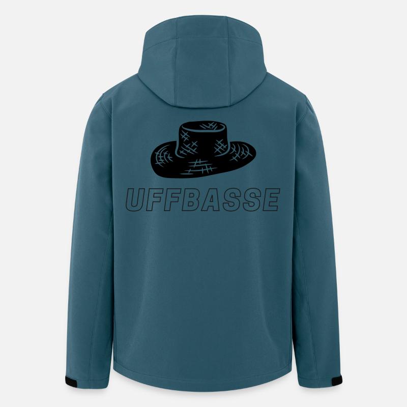 Strohhutliebe - Recycelte Männer Softshell-Jacke von Stanley/Stella - Dunkles Petrol