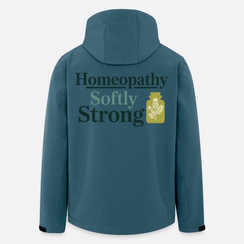 Homéopathie Praticien Professionnel Doux, Fort - Veste softshell homme en polyester recyclé Stanley/Stella - bleu pétrole foncé