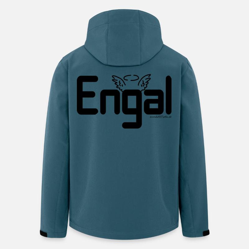 Engal - Engerl, Austrian dialect, Gift - Men’s Recycled Softshell Jacket by Stanley/Stella - stargazer