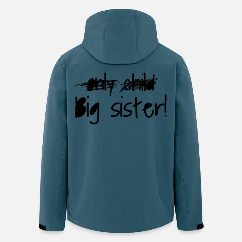 Große Schwester - Recycelte Männer Softshell-Jacke Discoverer von Stanley/Stella - Dunkles Petrol