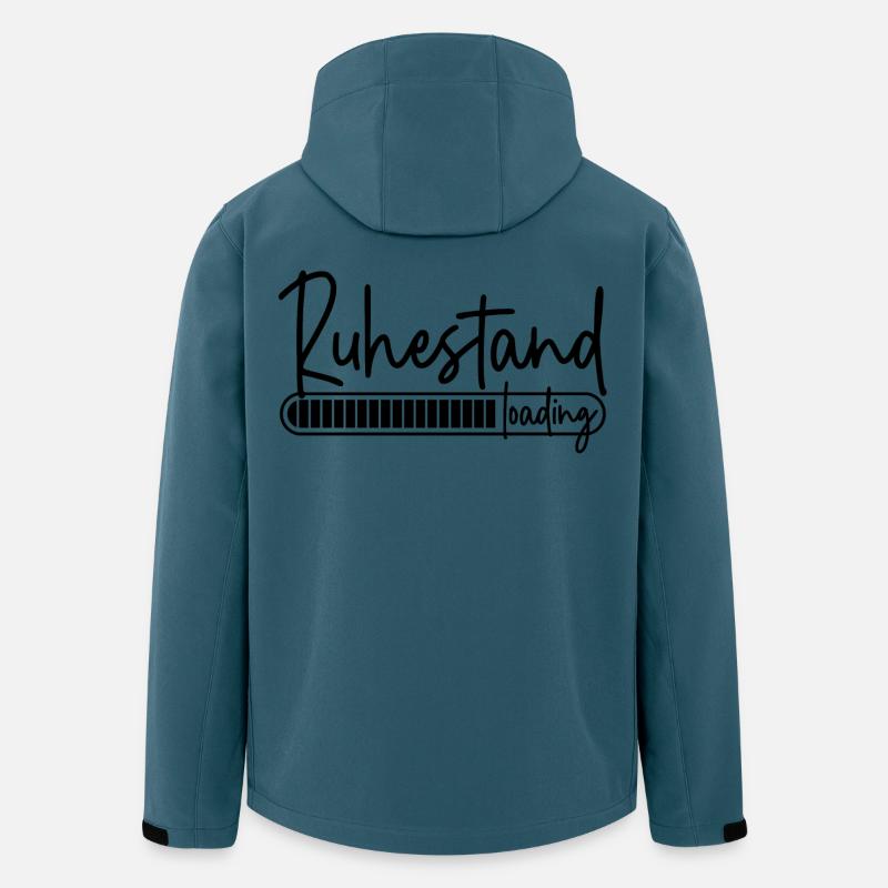 Ruhestand loading - Recycelte Männer Softshell-Jacke von Stanley/Stella - Dunkles Petrol