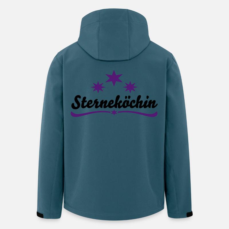 Kochen - Recycelte Männer Softshell-Jacke von Stanley/Stella - Dunkles Petrol