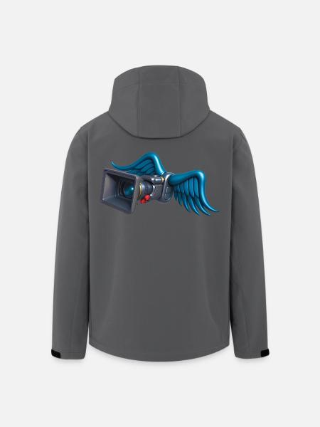 ANGELIC CAM - sound & vision - Men’s Recycled Softshell Jacket by Stanley/Stella - stargazer