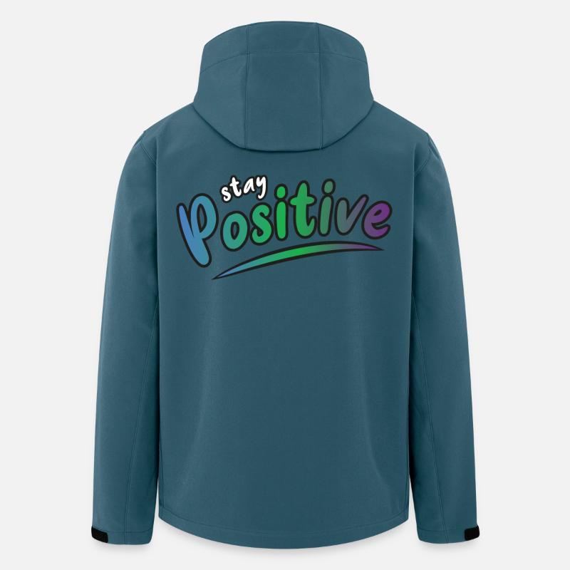 Stay positive - Men’s Recycled Softshell Jacket by Stanley/Stella - stargazer