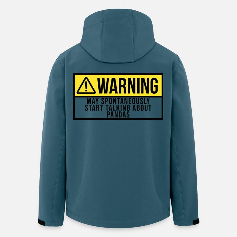 Panda - Recycelte Männer Softshell-Jacke von Stanley/Stella - Dunkles Petrol