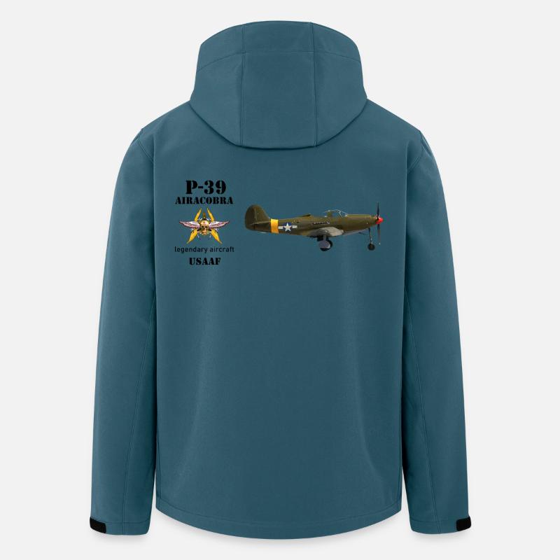 P-39 Airacobra - Recycelte Männer Softshell-Jacke von Stanley/Stella - Dunkles Petrol