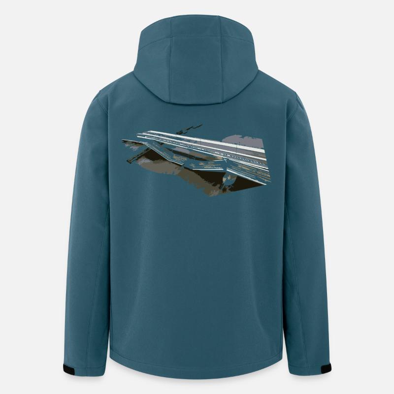 Bridge collapse - Men’s Recycled Softshell Jacket by Stanley/Stella - stargazer