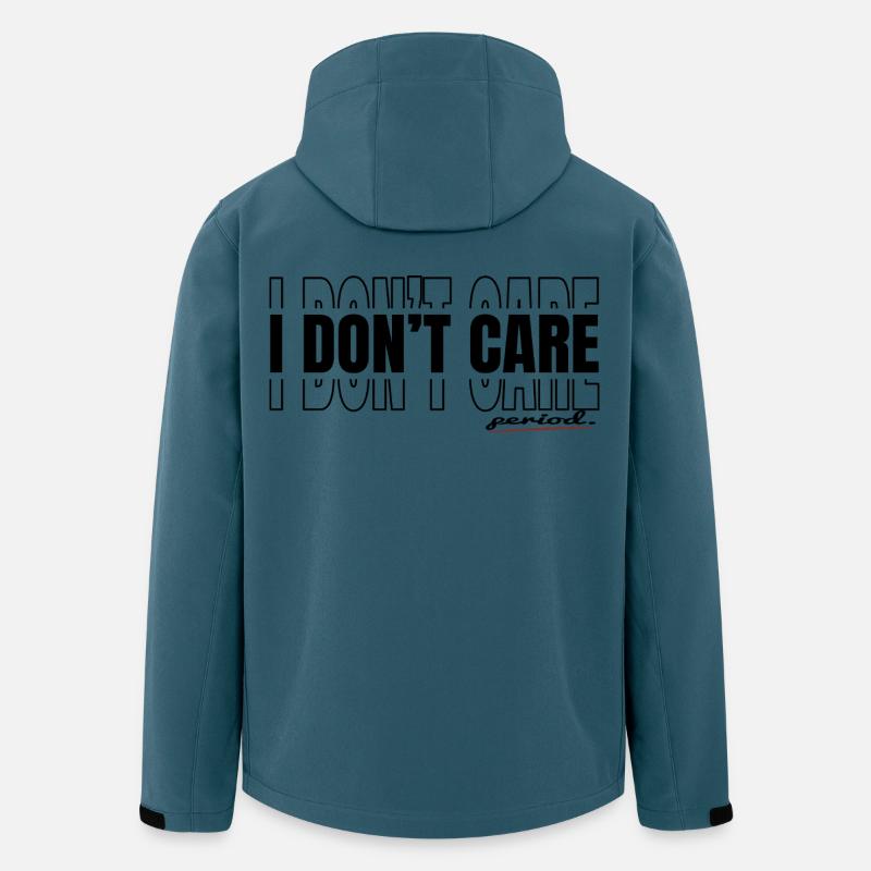 I don’t care-period. - Recycelte Männer Softshell-Jacke von Stanley/Stella - Dunkles Petrol