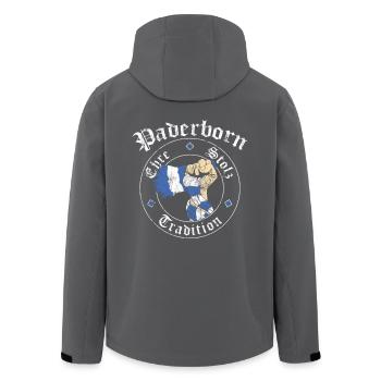 Paderborn Ehre Stolz Tradition No II - Recycelte Männer Softshell-Jacke von Stanley/Stella -  - Hinten - AI Model Male 185 light (185cm)