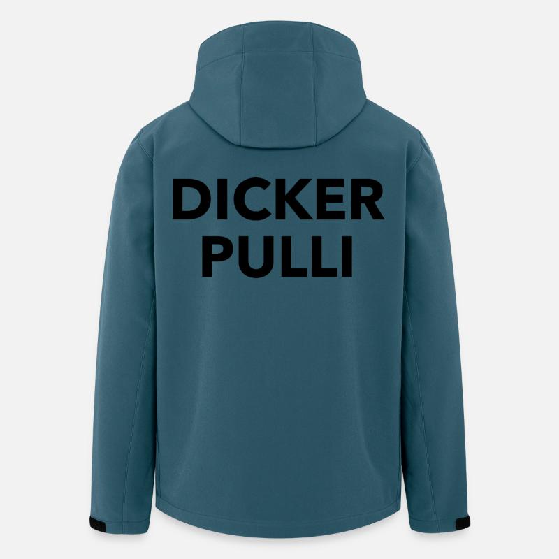 Dicker Pulli - Recycelte Männer Softshell-Jacke von Stanley/Stella - Dunkles Petrol