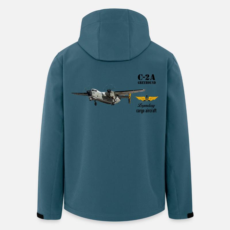 C-2A Greyhound - Recycelte Männer Softshell-Jacke von Stanley/Stella - Dunkles Petrol